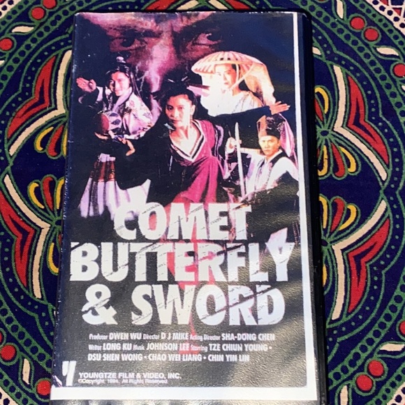 Rare Kung-Fu movie Comet, Butterfly, & Sword VHS. - Picture 2 of 16